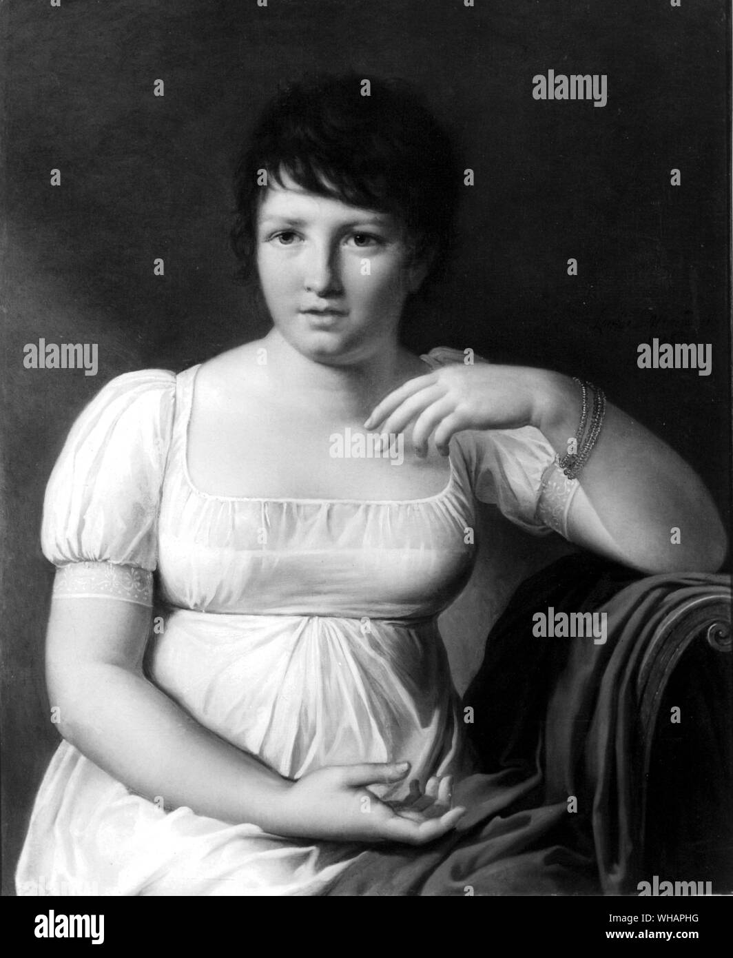 Pauline Bonaparte. von Louis Marie Jeanne Mauduit Stockfoto