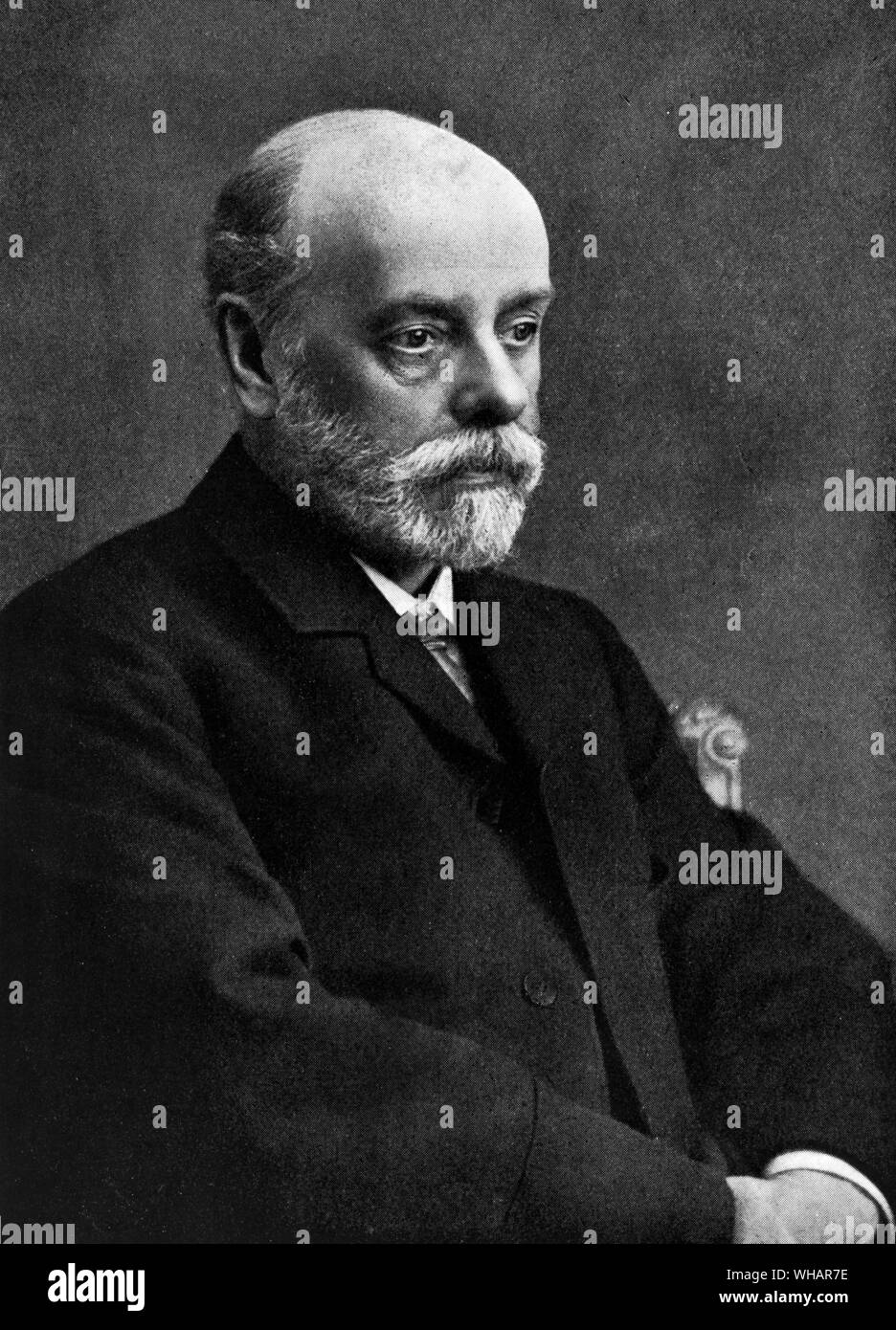 Vero Charles Driffield. . (1848-1915) half, die Grundlage für die Prüfung der Empfindlichkeit von fotografischen Emulsionen herzustellen Stockfoto