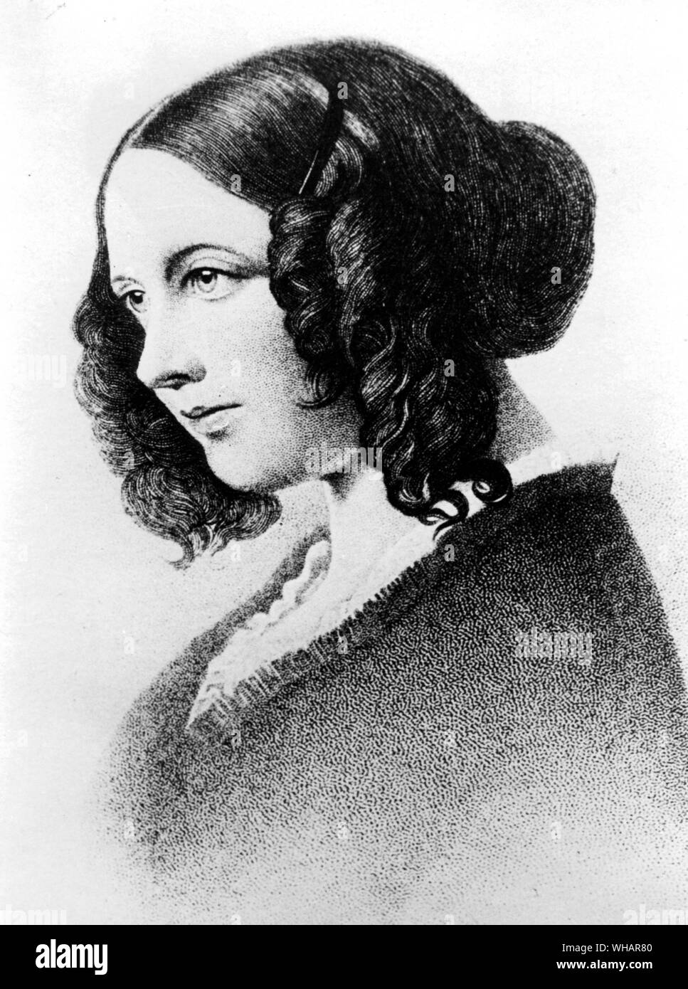 Catherine Hogarth war die älteste Tochter von George und Georgina Hogarth. Katharina wurde in Schottland geboren. 1834 zog sie mit ihrer Familie nach England. Sie heiratete später Dickens, und wurde als Kate Dickens bekannt Stockfoto
