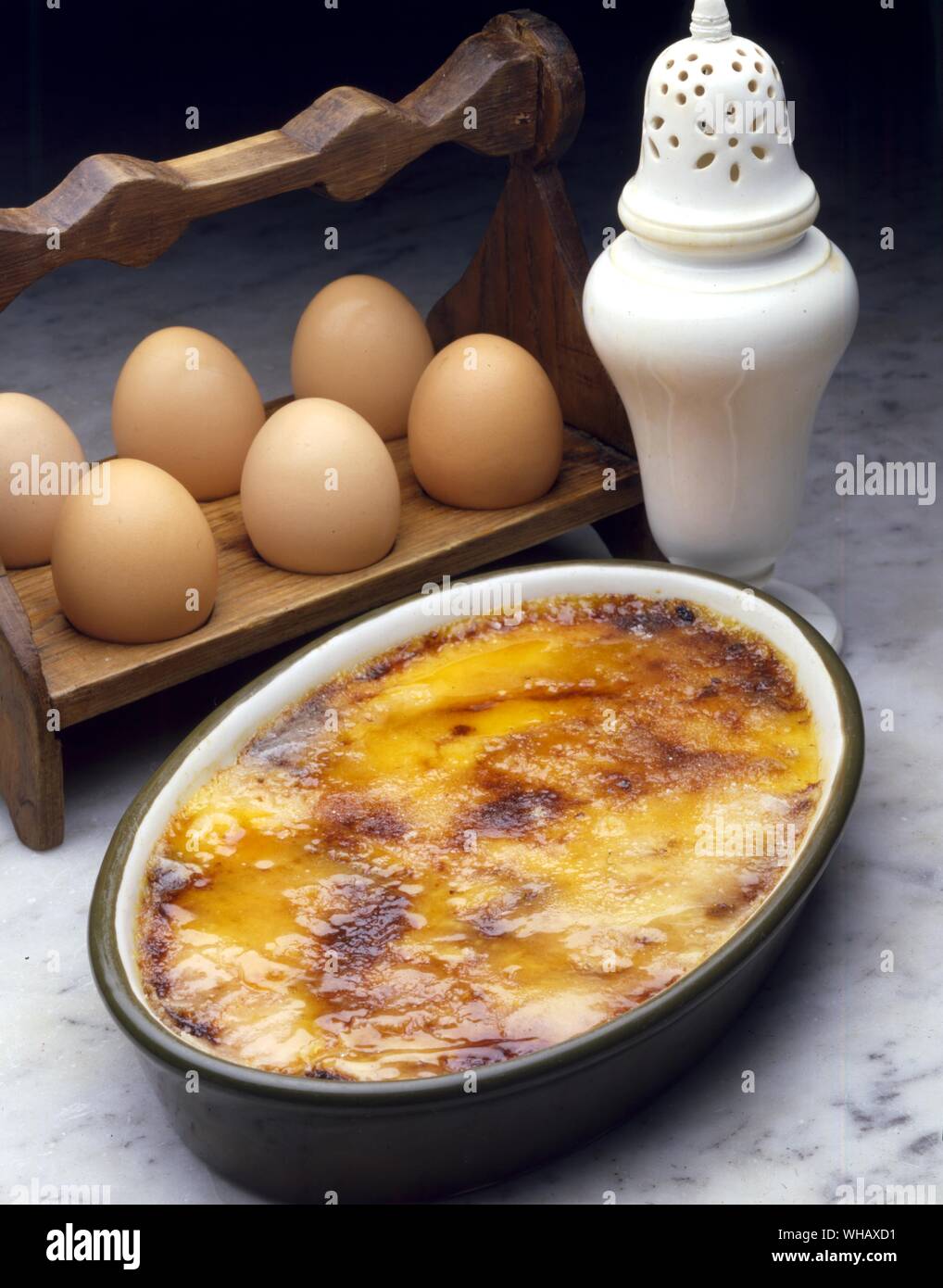 Trinity Creme. Auch bekannt als Creme verbrannt Stockfoto