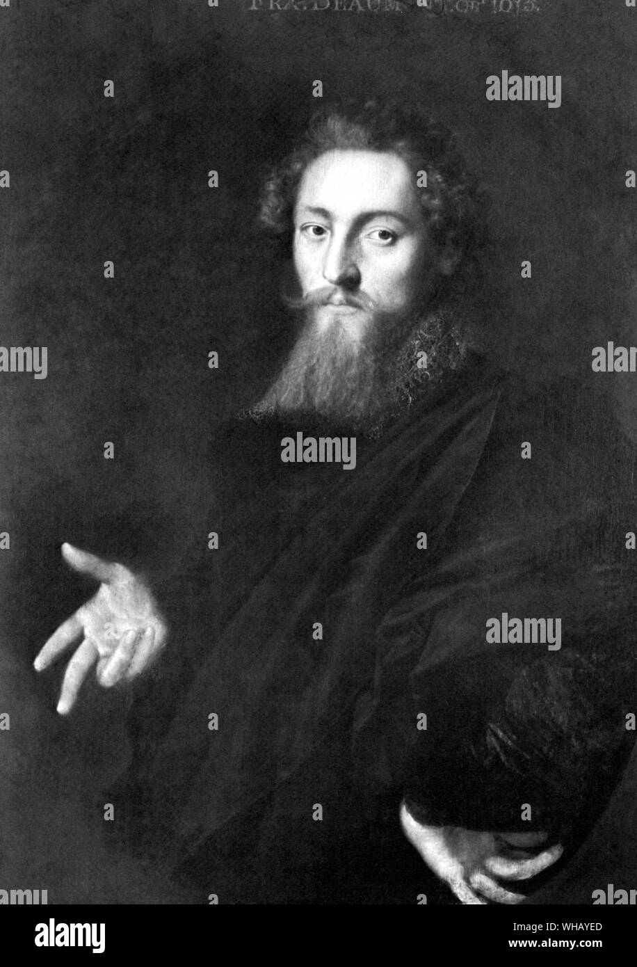 John Fletcher (1579-1625) war eine Jakobinische Dramatiker Stockfoto