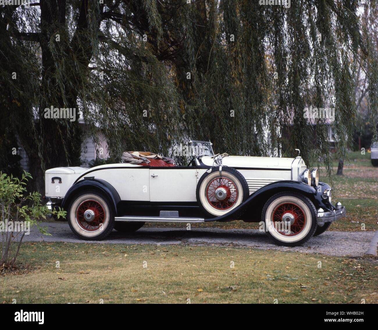 Verkehr Straße 1929. Moon White Prince von Windsor Modell 8,82 Stockfoto