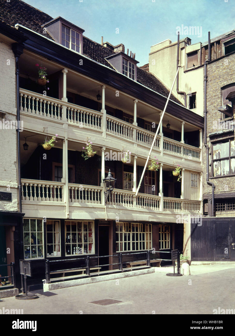 Das George Inn Southwark. Stockfoto