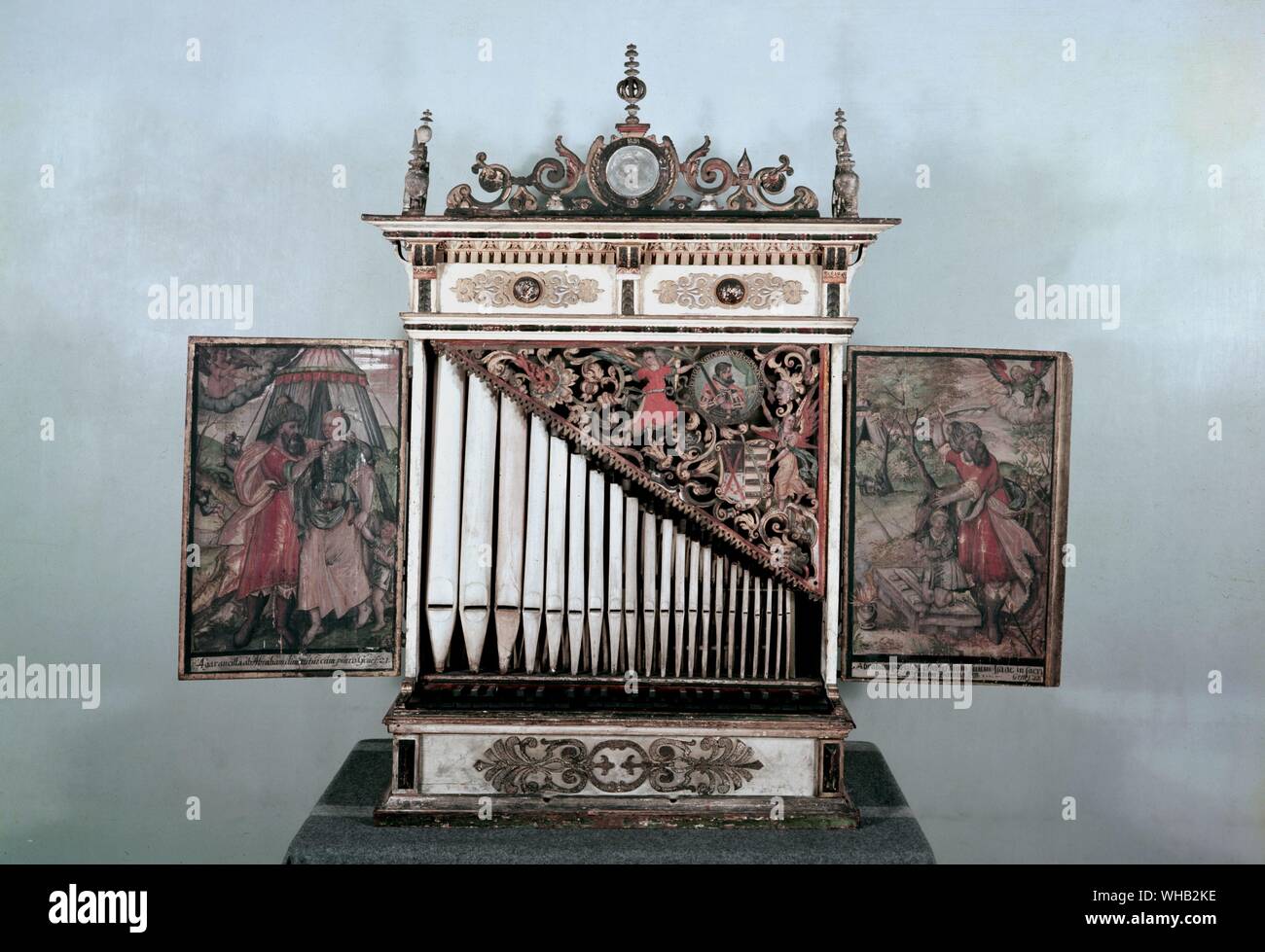 Organ der Deutschen positiven V&A. Stockfoto