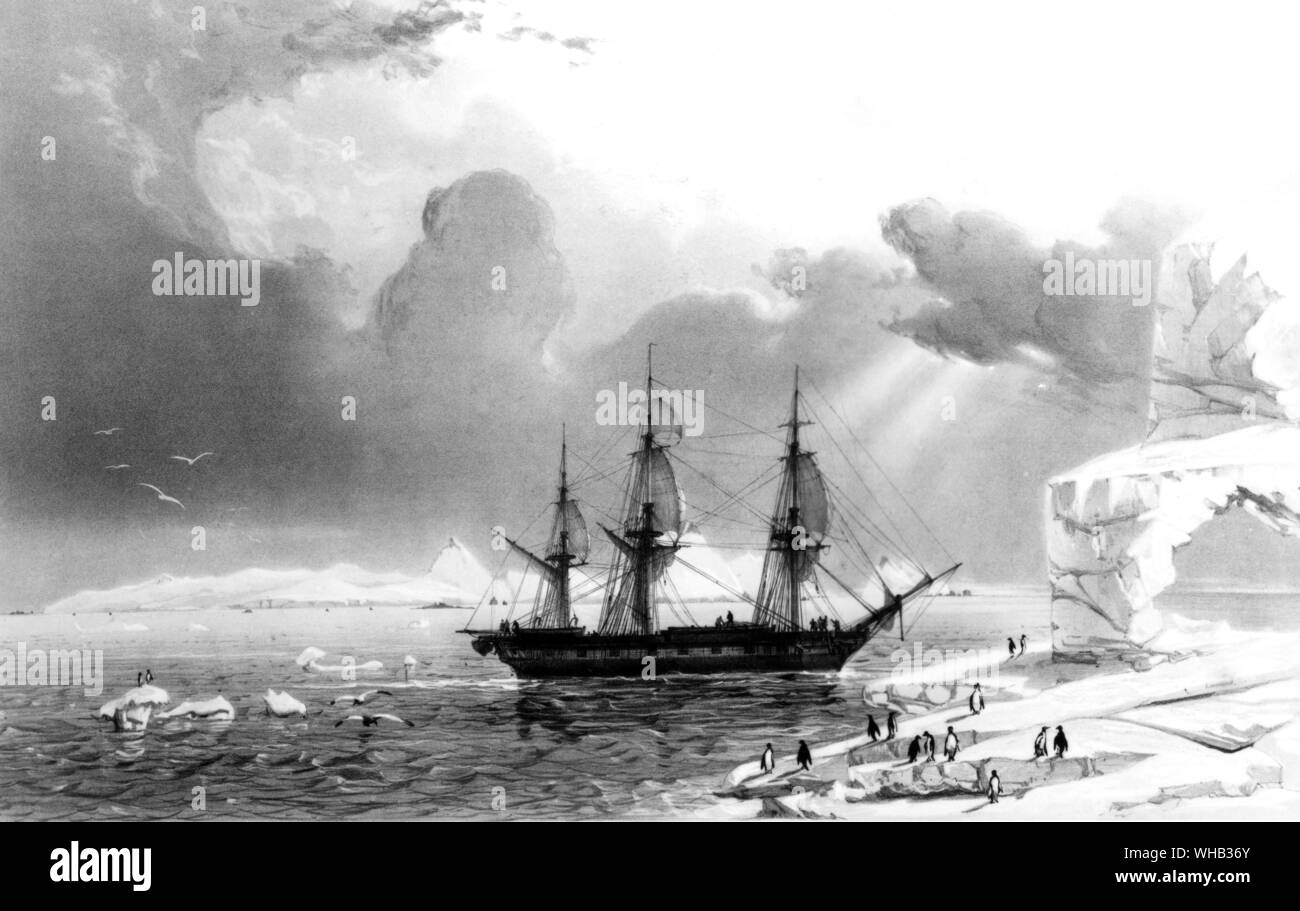 Schiff Landung Louis Philippe Land Stockfoto