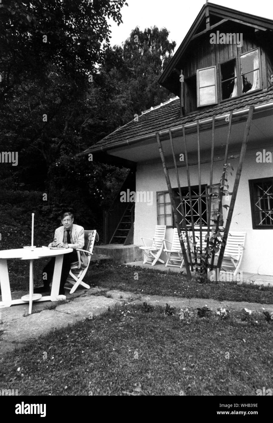 Hugh Auden Wystan WH Stockfoto