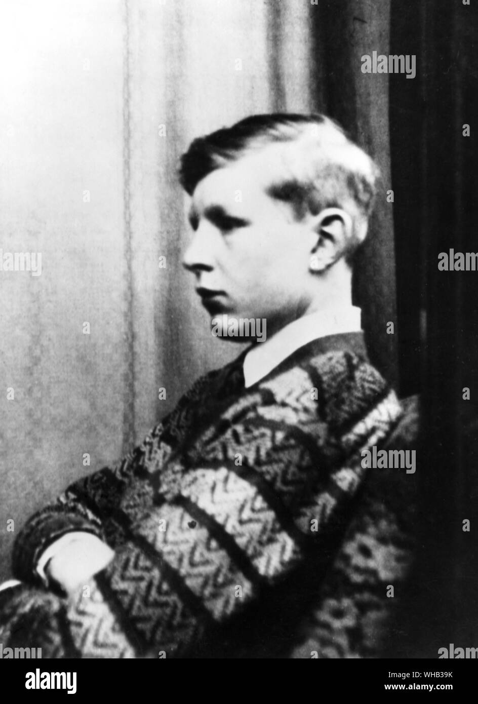 Hugh Auden Wystan WH Stockfoto