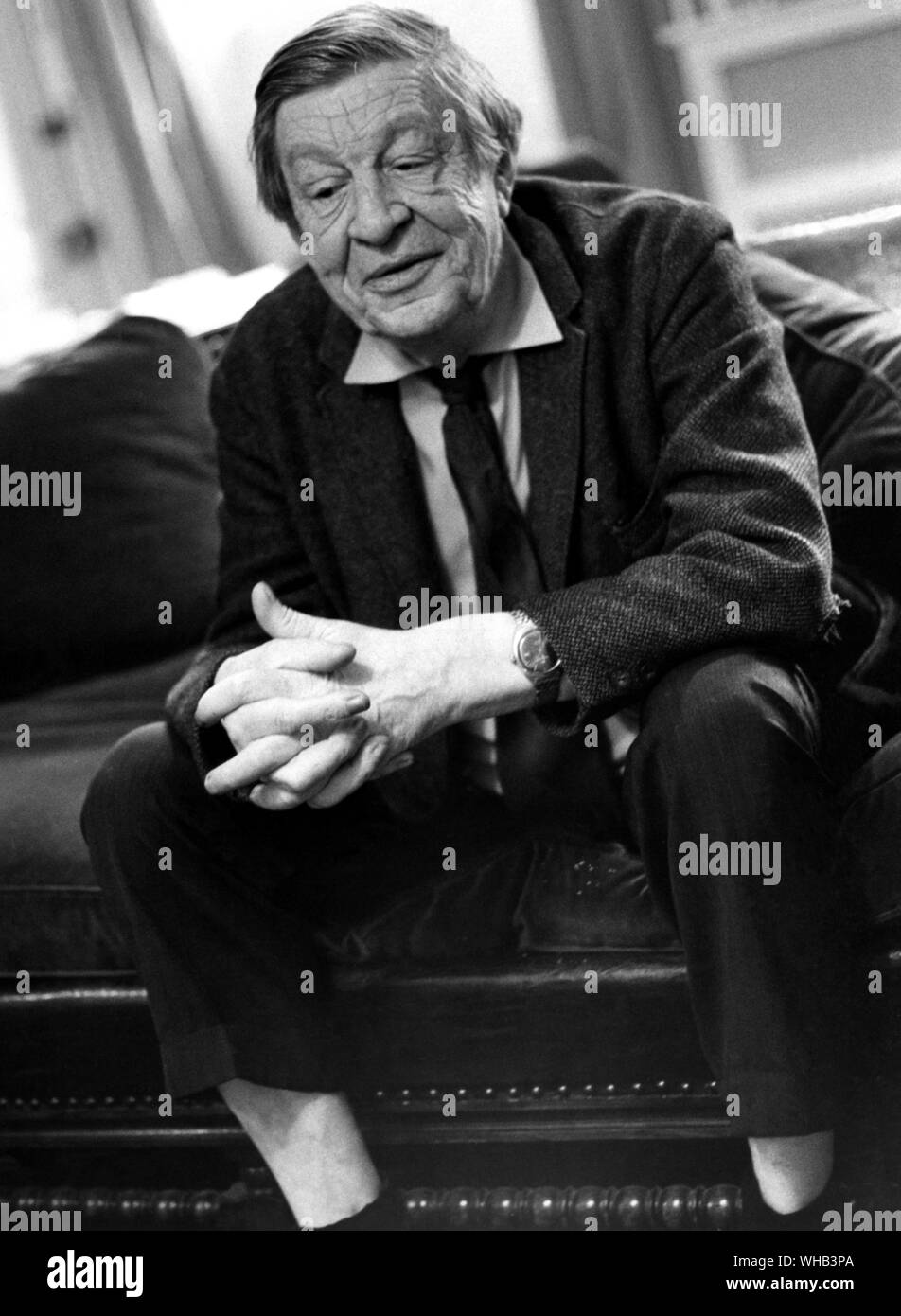 WH Wystan Hugh Auden 1972 Stockfoto