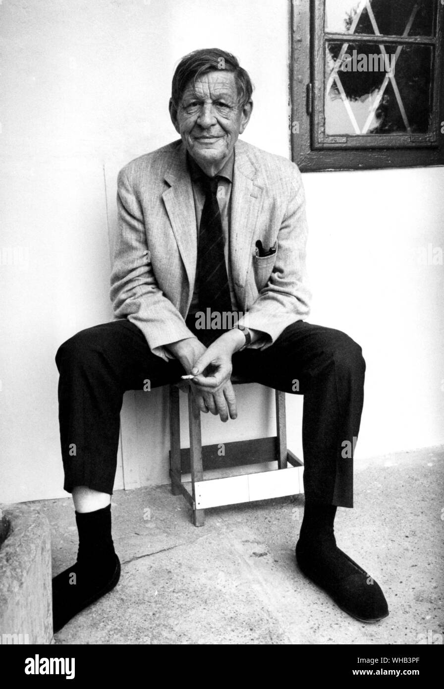 Hugh Auden Wystan WH Stockfoto