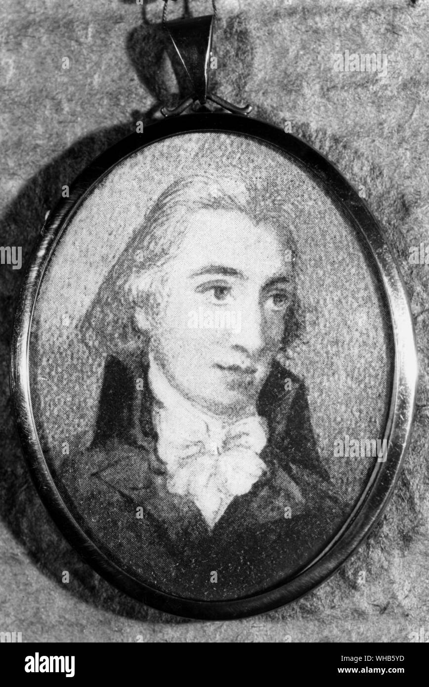 Henry Thomas Austen (1771-1850), vierten Bruder von Jane Austen, (1775-1817), ein bekannter englischer Schriftsteller. Ein Porträt von Jane Austen von David Cecil Seite 38. Stockfoto
