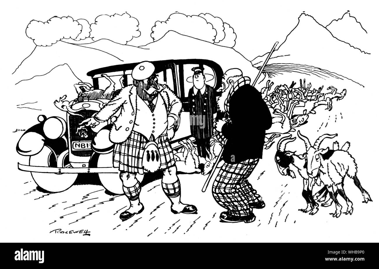 Cartoon - fahrendes Humor. Stockfoto