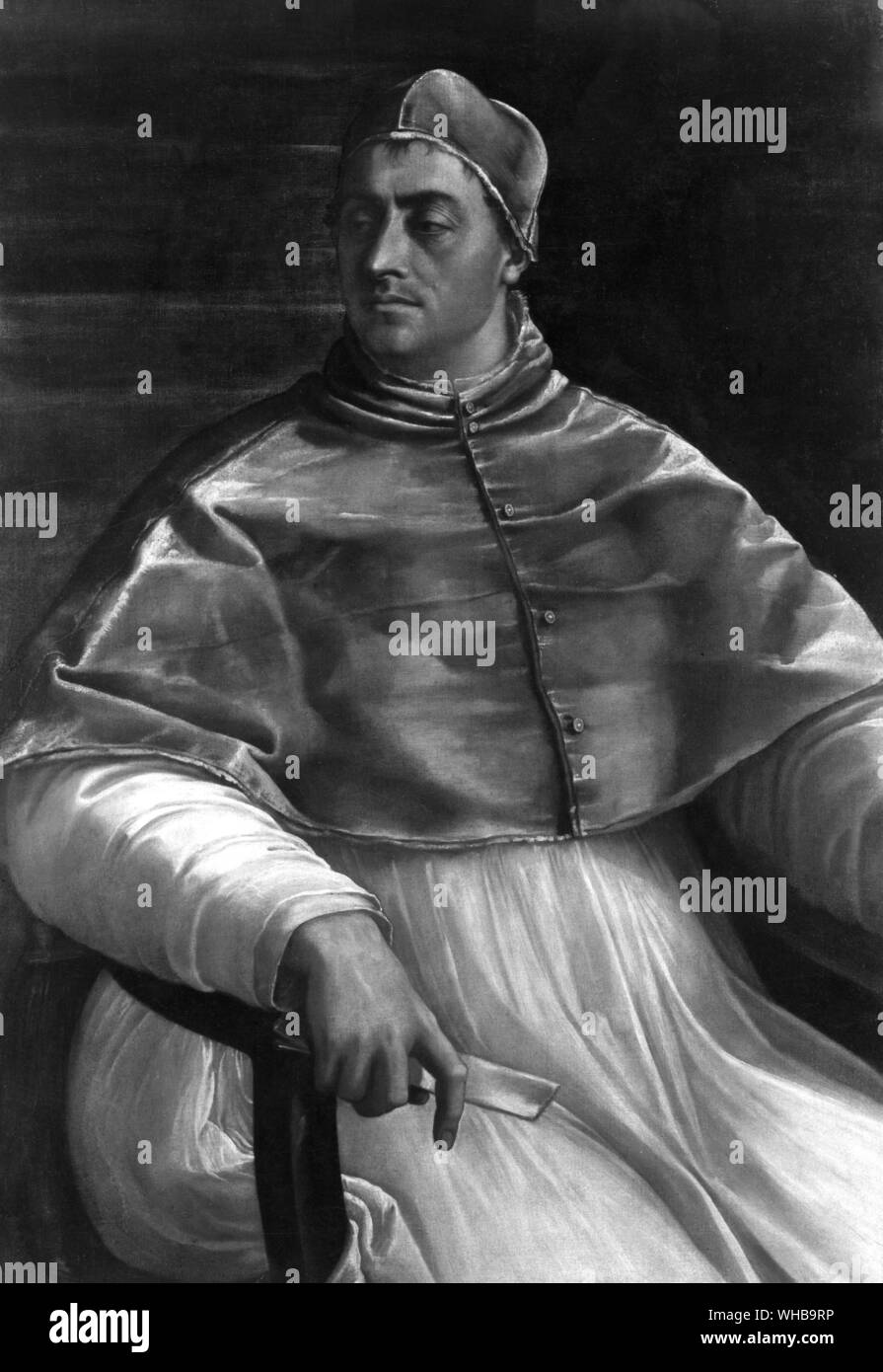 Clemens VII., Papst 1523 - 1534 von Sebastiano del Piombo Stockfoto