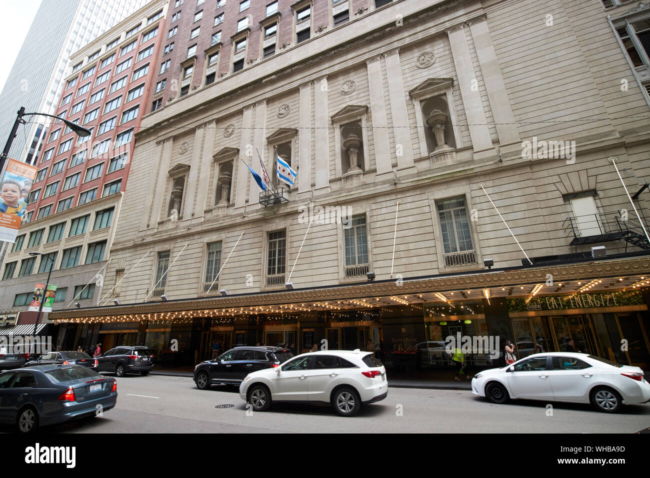 Palmer House Hotel Hilton Chicago Illinois Vereinigte Staaten von Amerika Stockfoto