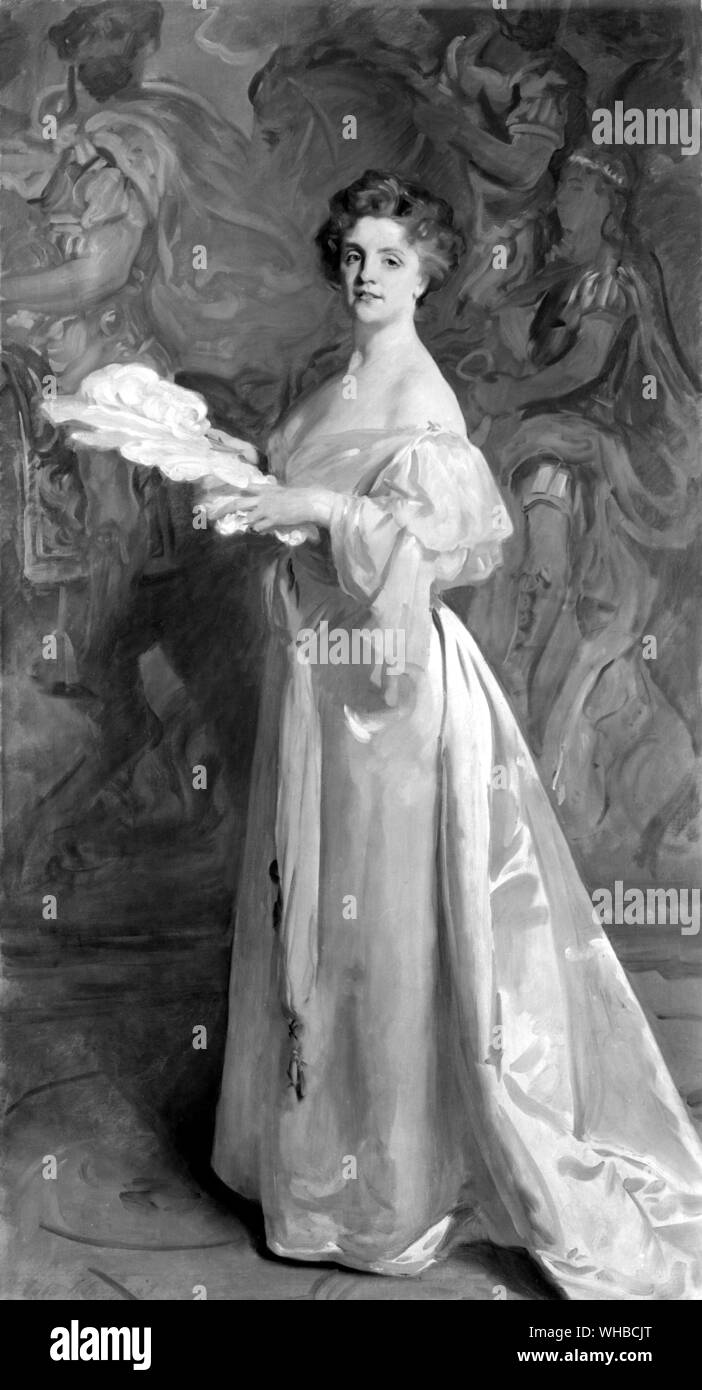 John Singer Sargent amerikanische Künstler Portrait von Ada Rehan Stockfoto