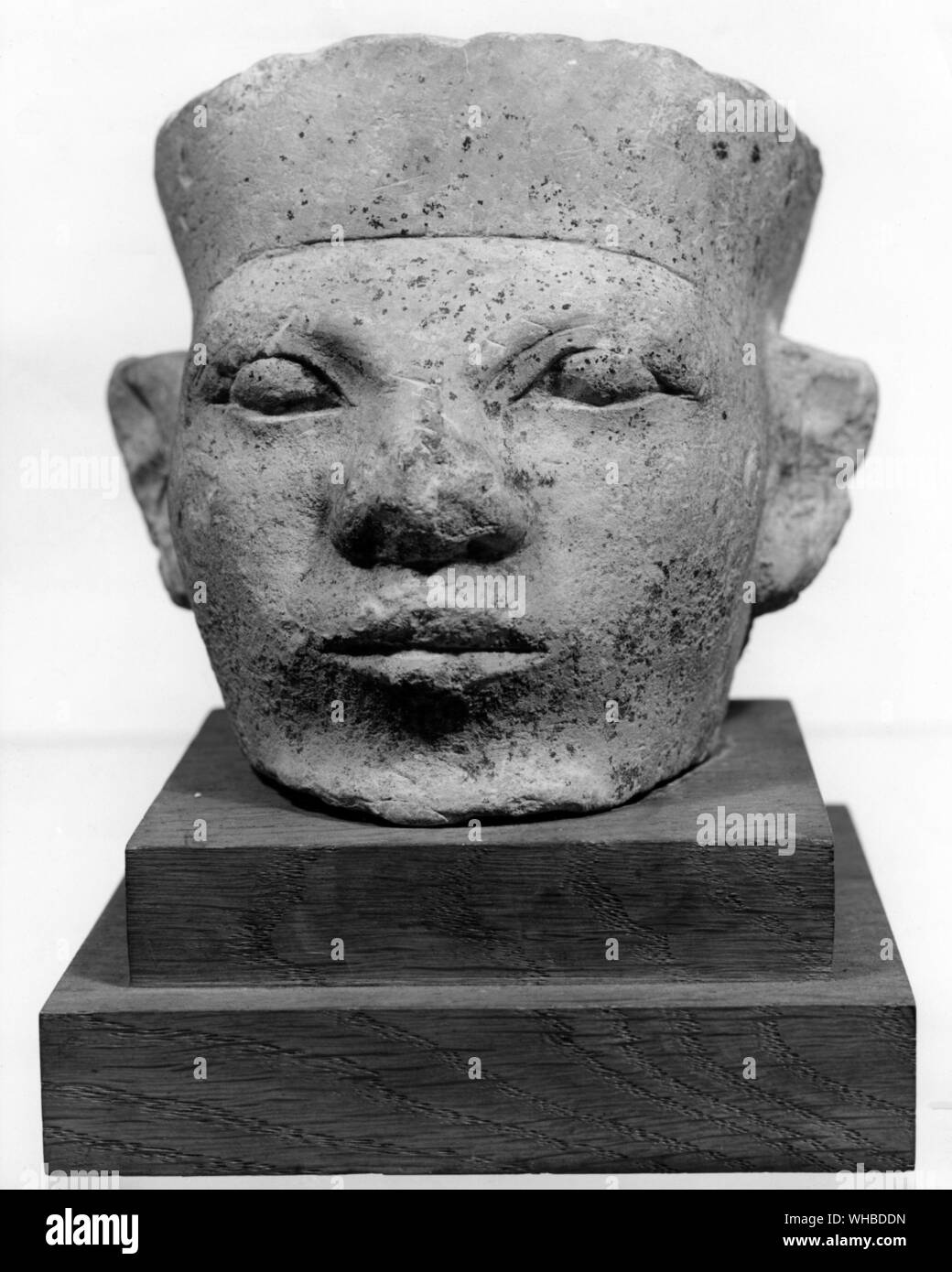 Kalkstein Leiter des Narmer, Pharao, der 1.dynastie c 3100-2850 v. Chr.: Erste Unifier von Ober- und Unterägypten Stockfoto