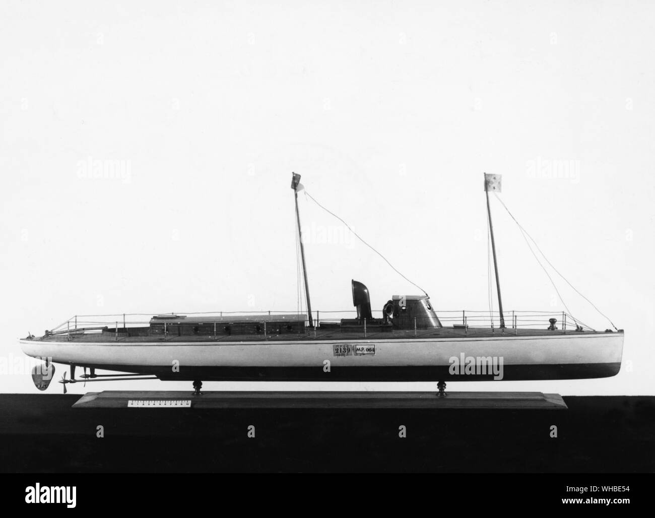 Quand meme - Yachtcharter Automobil (1905) von Duc Decazes. Stockfoto