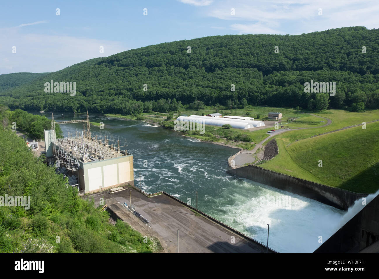 Kinzua Power Station in Northwest PA Stockfoto