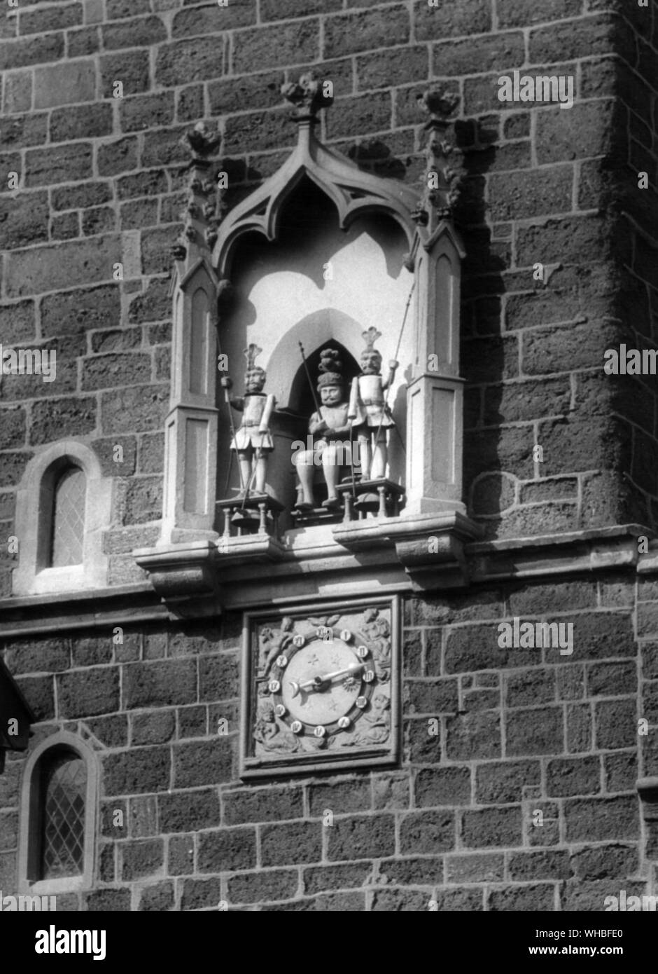 Matthäus, der Miller, St. Mary's Schritte, Exeter. Stockfoto