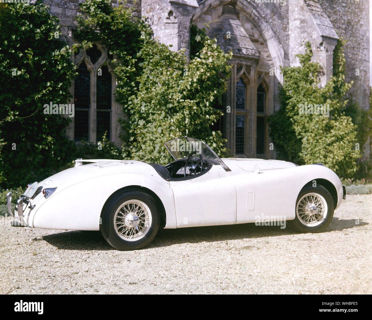 1950 Jaguar. Stockfoto