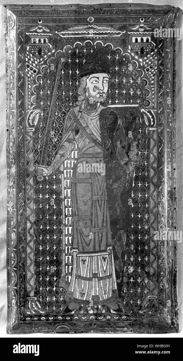 Geoffrey Plantagenet 1150 Stockfoto