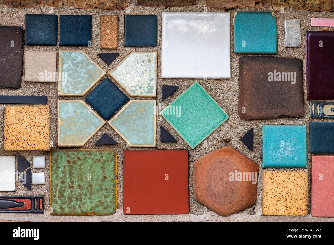 Architektonisches Detail auf der Kogen-Miller Studios Stockfoto