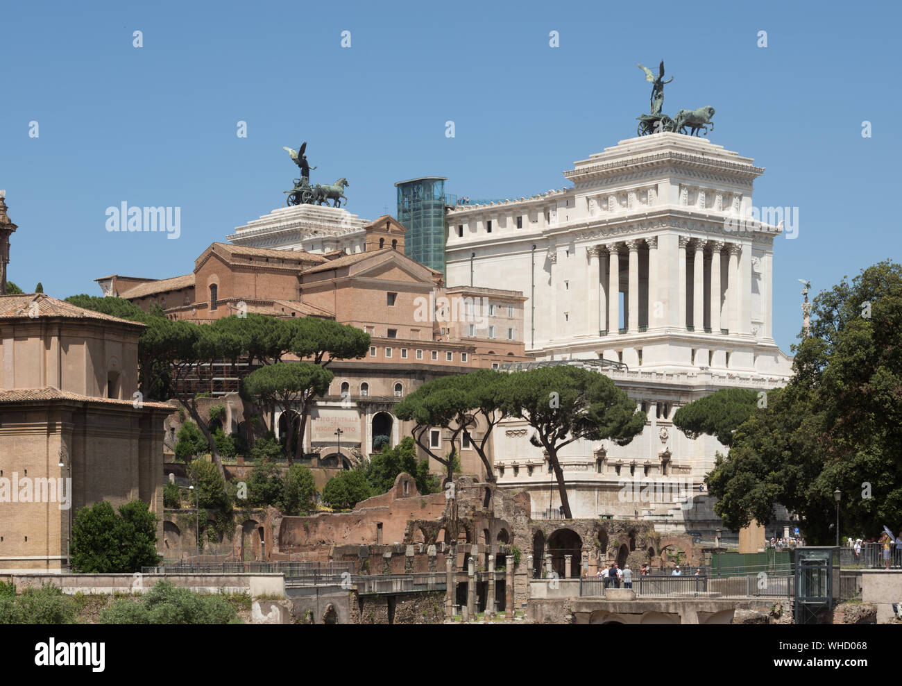 Zur basilica di santa maria in aracoeli Fotos und Bildmaterial in