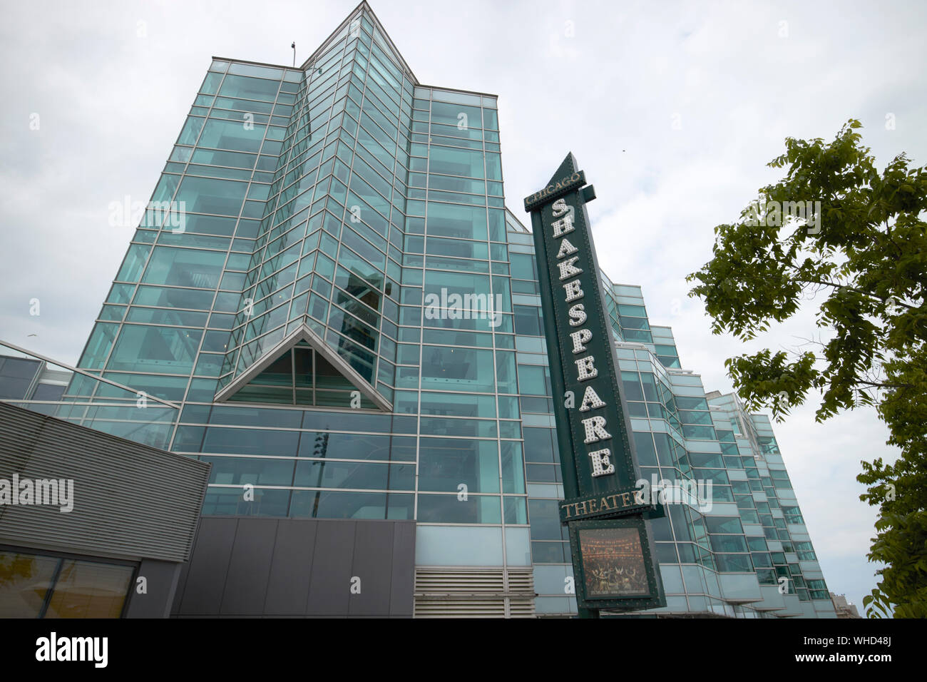 Chicago Shakespeare Theater am Navy Pier, Chicago, Illinois, Vereinigte Staaten von Amerika Stockfoto