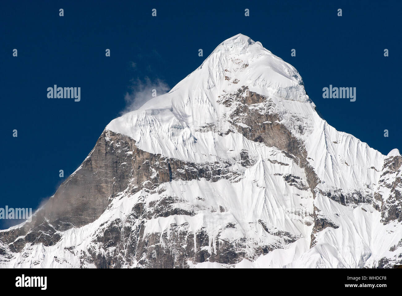 Neelkanth Peak, Himalaja, Indien Stockfoto