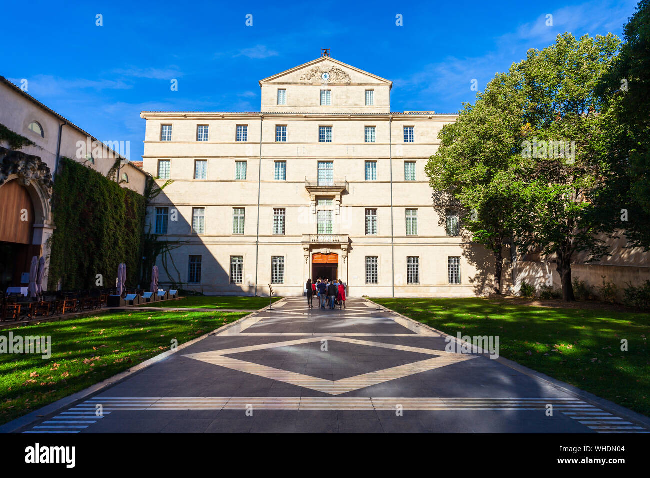 Das Musee Fabre ist ein Museum in der Stadt Montpellier, der Hauptstadt des Departement Herault in Frankreich Stockfoto