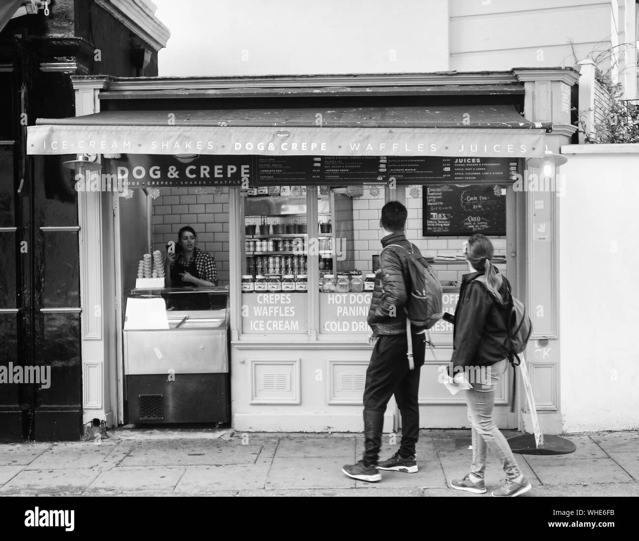 Blue Street Food Restaurant in London Stockfoto