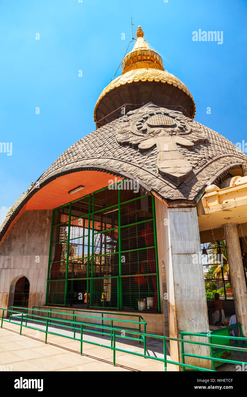 Sri Prasanna Veeranjaneya Swamy-Tempel ist ein hinduistischer Tempel in Bangalore in Indien Stockfoto