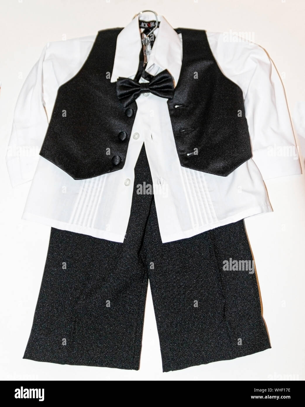 Baby Jungen Anzug Set - Langarm Hemd + Weste + Hose Produktbild-Vorschau 12