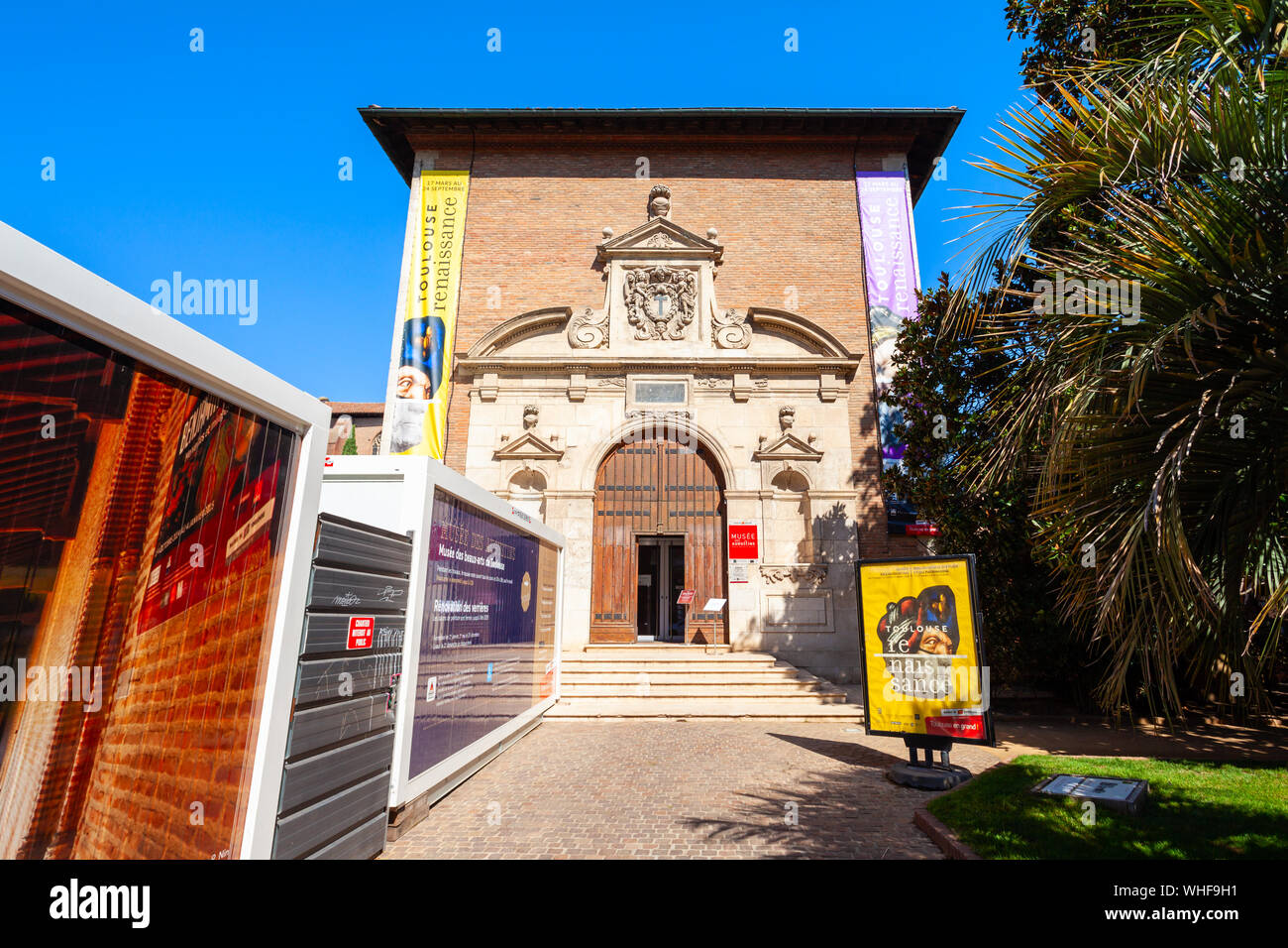 TOULOUSE, Frankreich, 20. SEPTEMBER 2018: Musée des Augustins de Toulouse oder Musée des Beaux-Arts ist ein Museum der schönen Künste in Toulouse, Frankreich Stockfoto