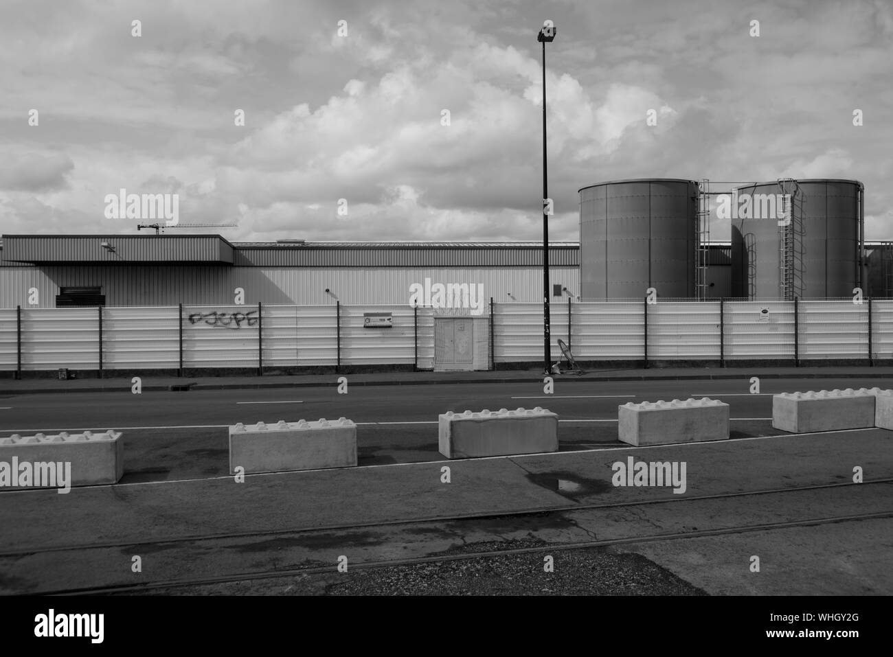 Nantes, Stadterweiterungsgebiet Ile de Nantes - Nantes, Entwicklung für die Region Ile de Nantes Stockfoto