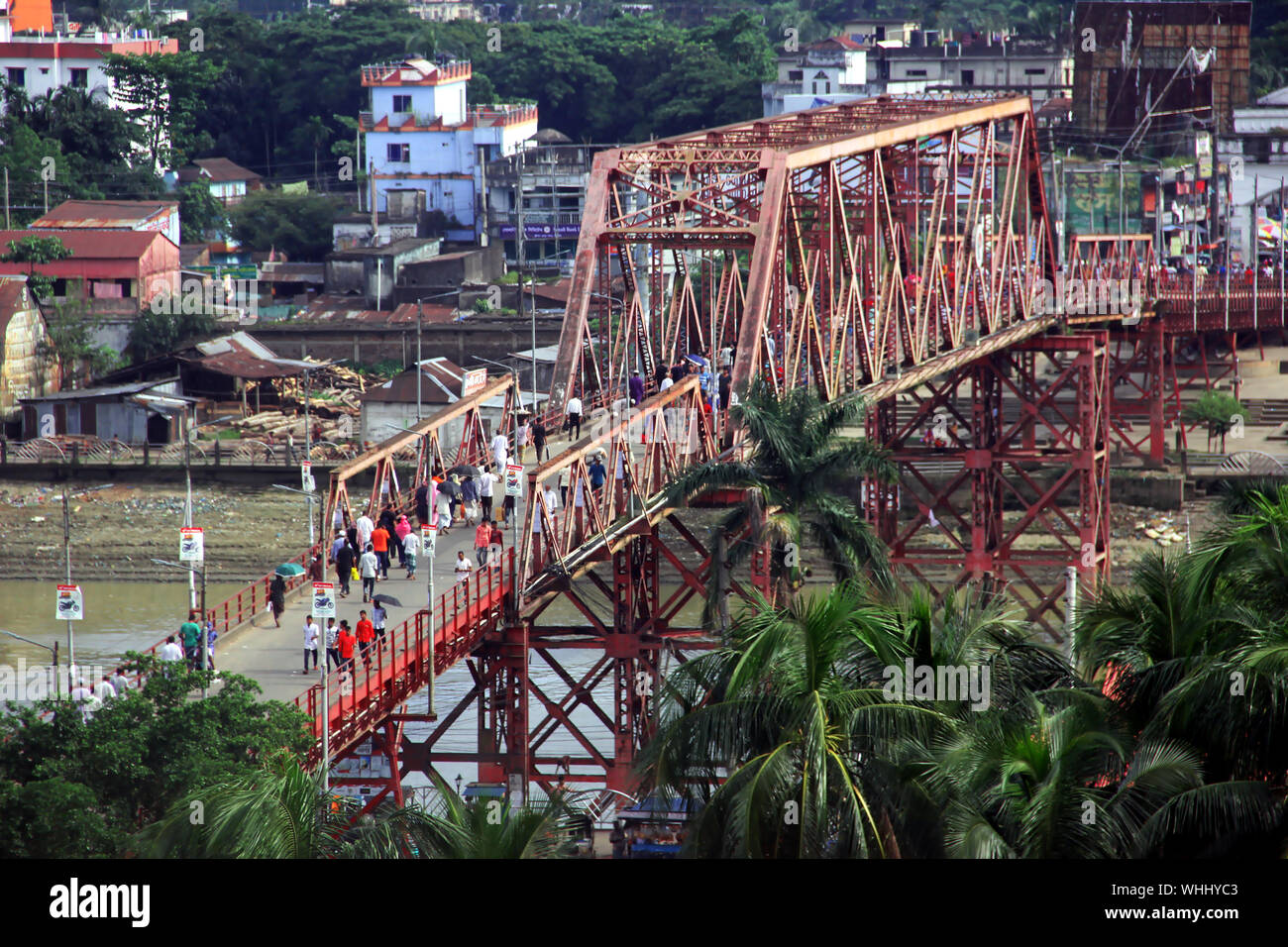 Sylhet Keane Brücke Stockfoto