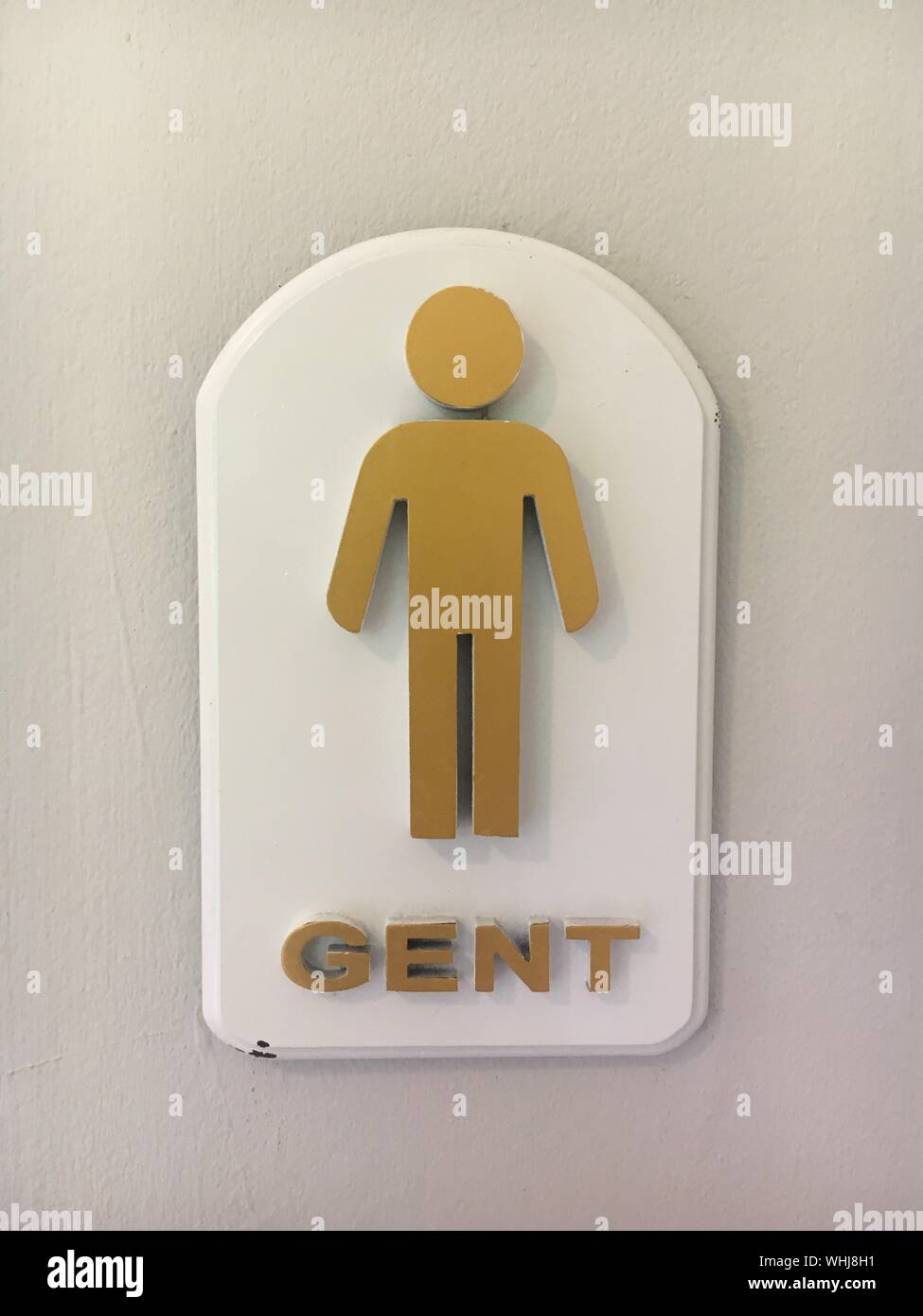 Bathroom Sign Stockfotos und -bilder Kaufen - Alamy