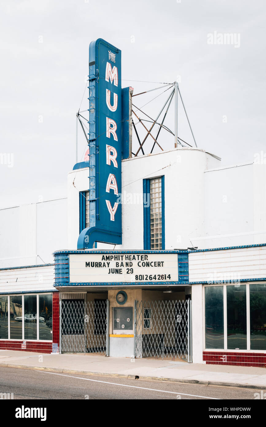 Der Murray Theater, in Murray, in der Nähe von Salt Lake City, Utah Stockfoto