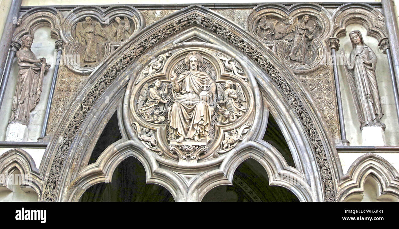 London, Großbritannien - 25 Mai 2016: Westminster Abbey, Stiftskirche St. Peter in Westminster Stockfoto