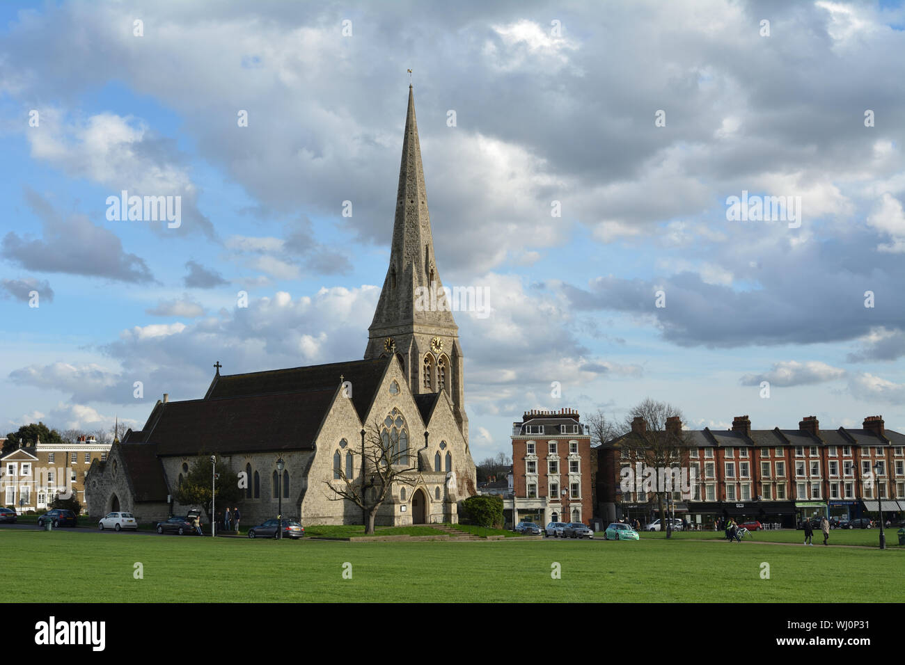 Allerheiligen Kirche auf Blackheath Stockfoto