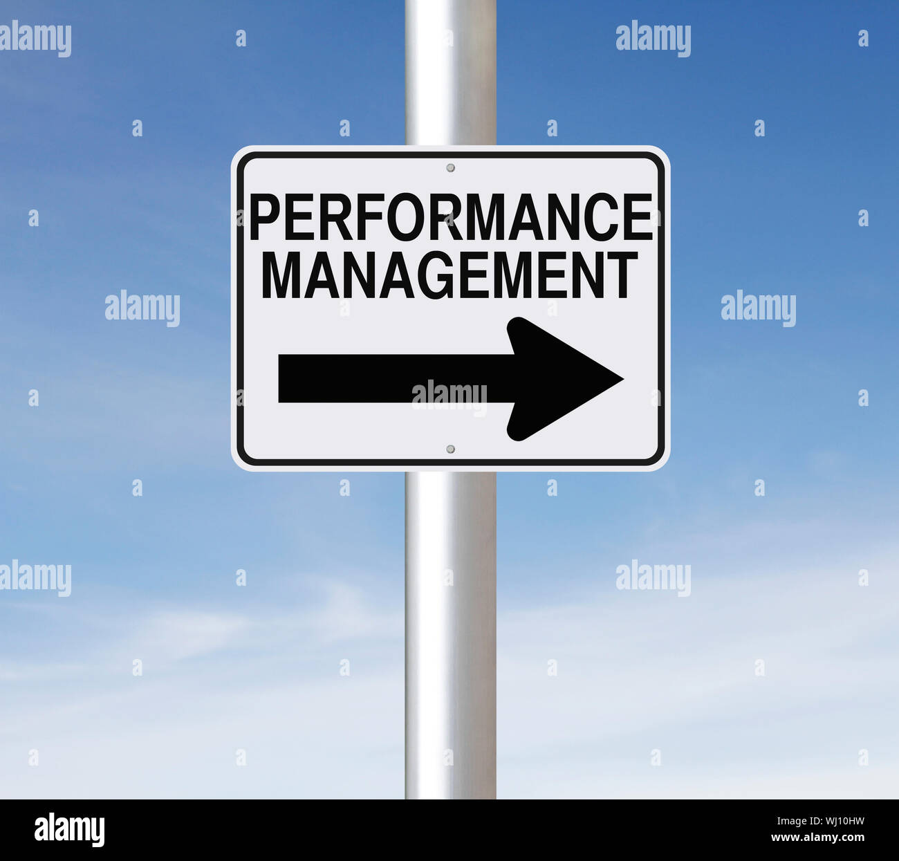 Performance-Management Stockfoto