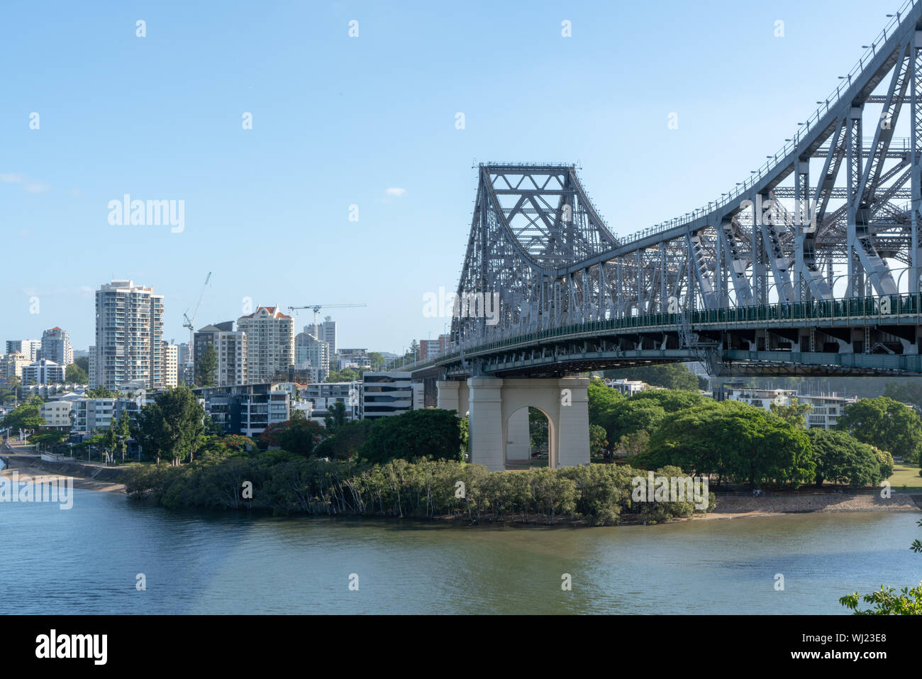 Reisen in Brisbane, Stadtlandschaften und Skyline Stockfoto