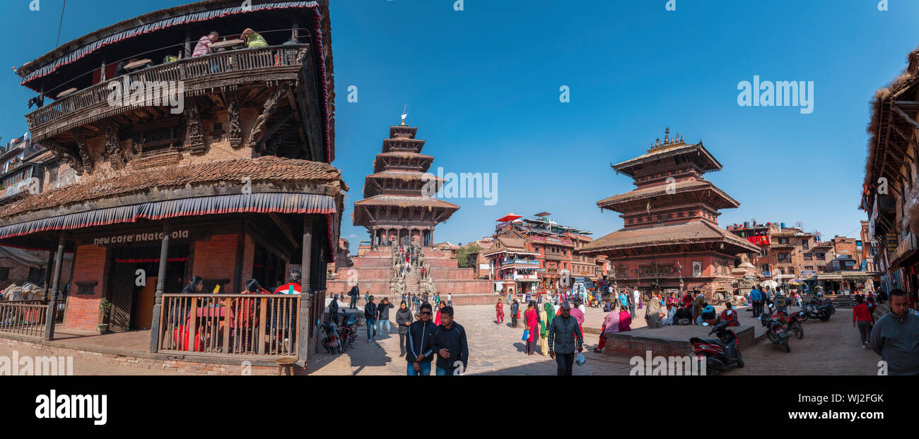 KATMANDU, Nepal - November 19, 2017: Durbar Square in Kathmandu, Nepal Stockfoto
