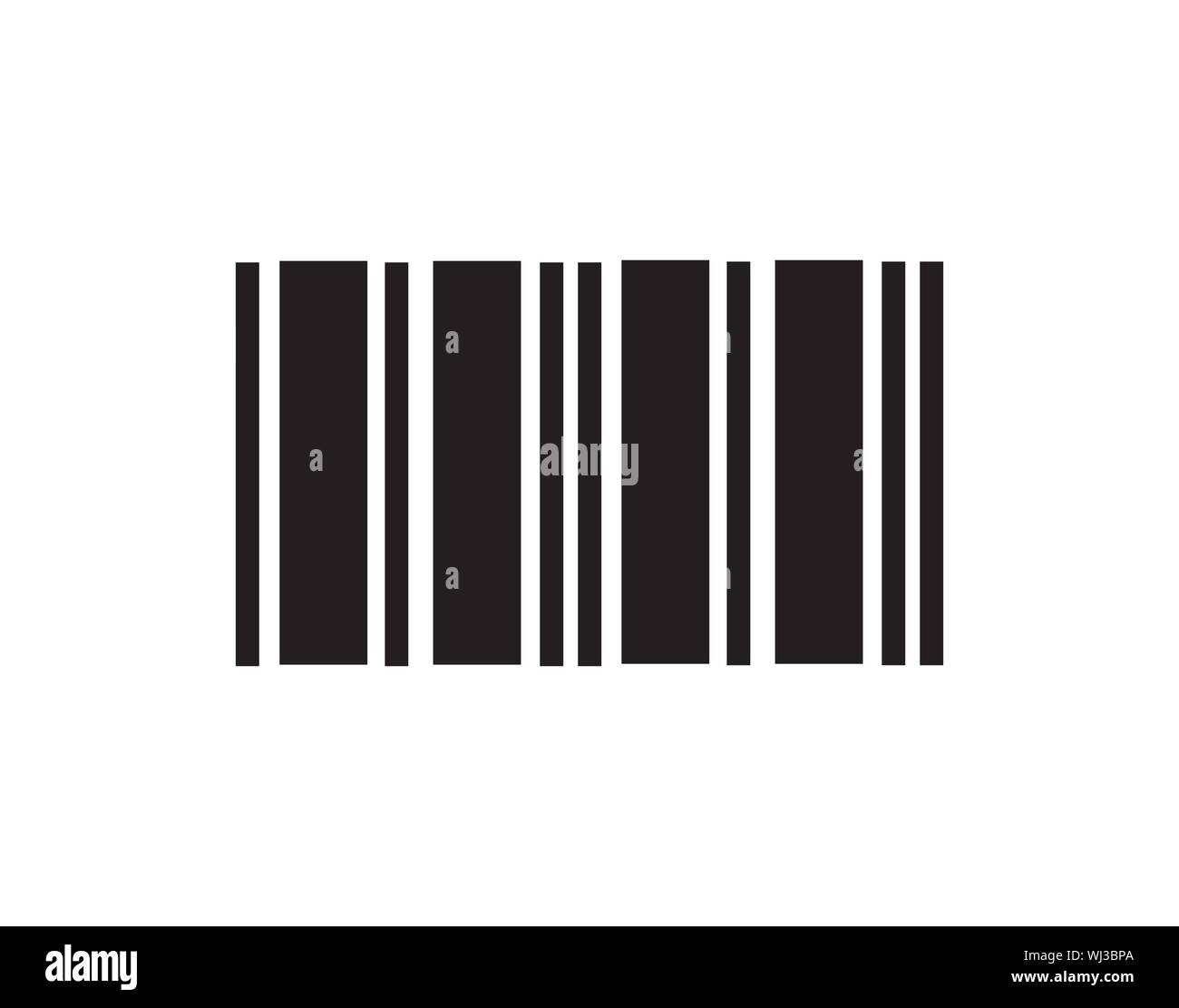 Bar code Vector Illustration - Vektor Stock Vektor