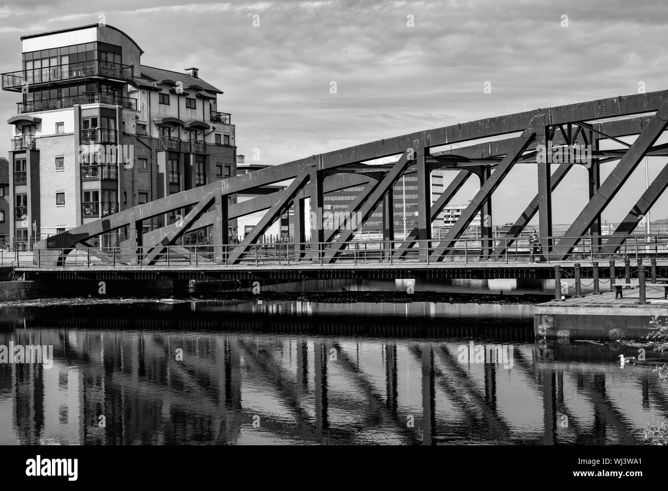 Leith in der Nähe von Edinburgh, Schottland Stockfoto