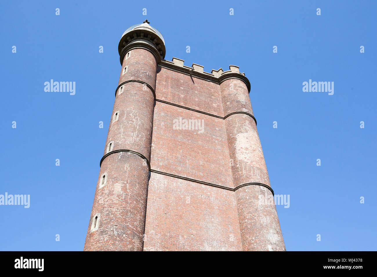 King Alfred's Tower, auch als die Torheit der König Alfred der Große oder Stourton Turm in Somerset England bekannt, Stockfoto