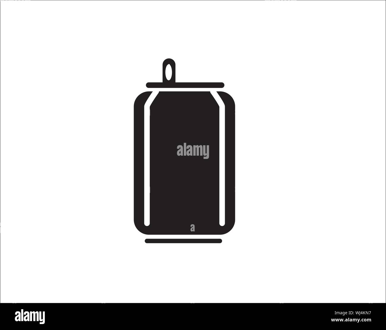 Getränkedose Symbol Getränkedose Symbol Isoliert Stock Vektor