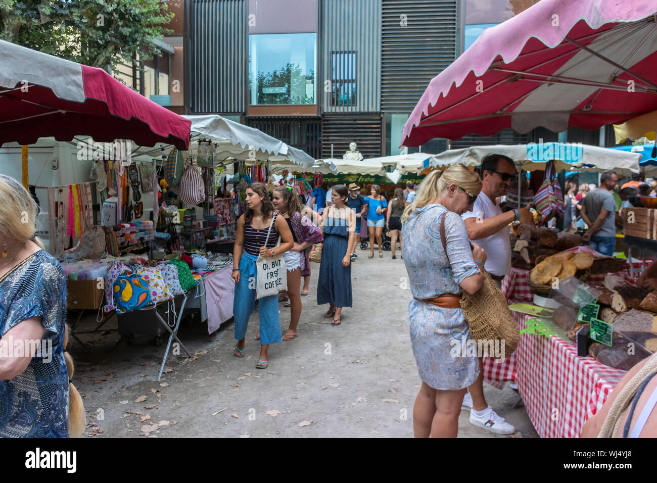 Collioure ist eine Gemeinde im südfranzösischen Departement Pyrénées-Orientales Stockfoto