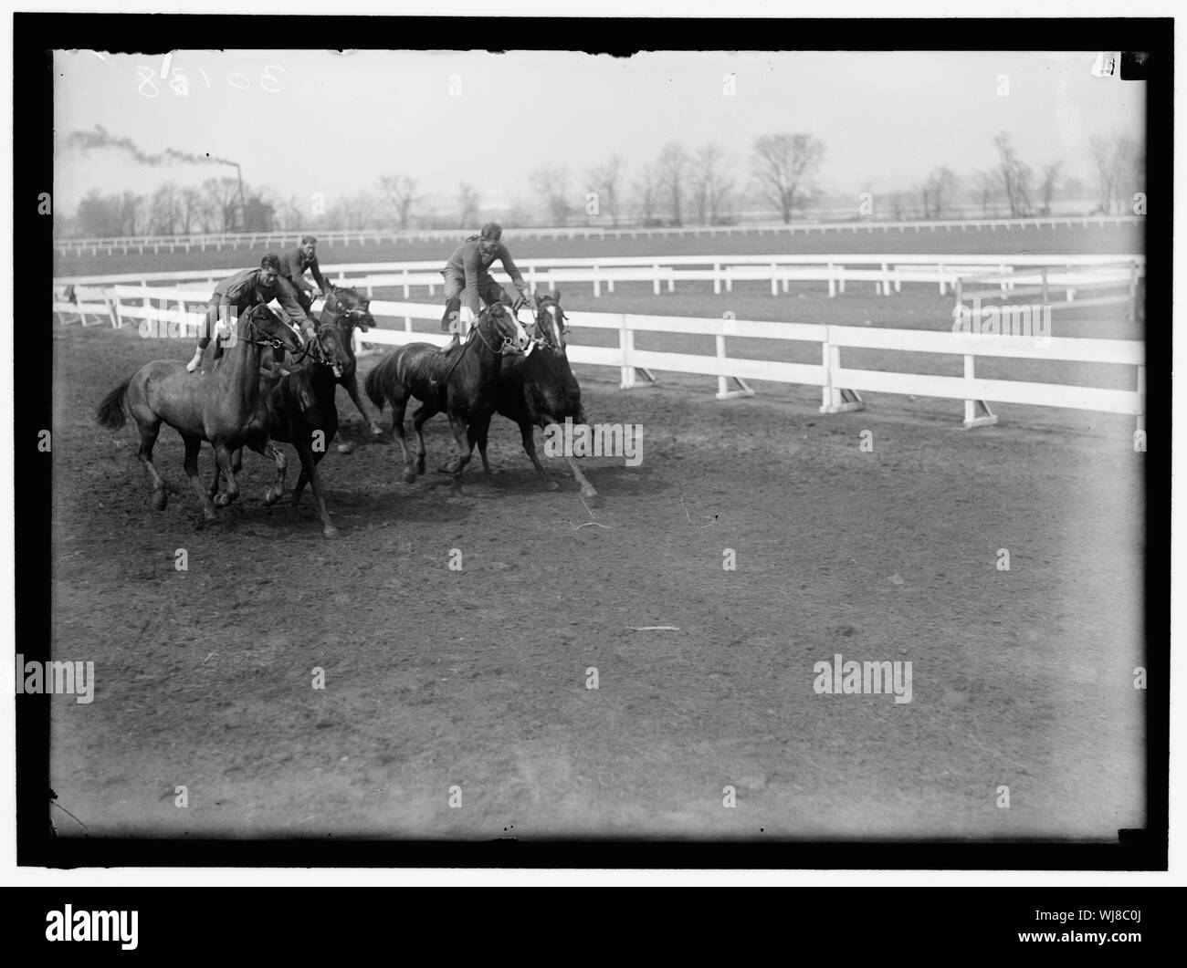 Pferd zeigt. WILD WEST SHOW auf Pferd zeigen, AUS GRÜNDEN, DIE VON SOLDATEN Stockfoto