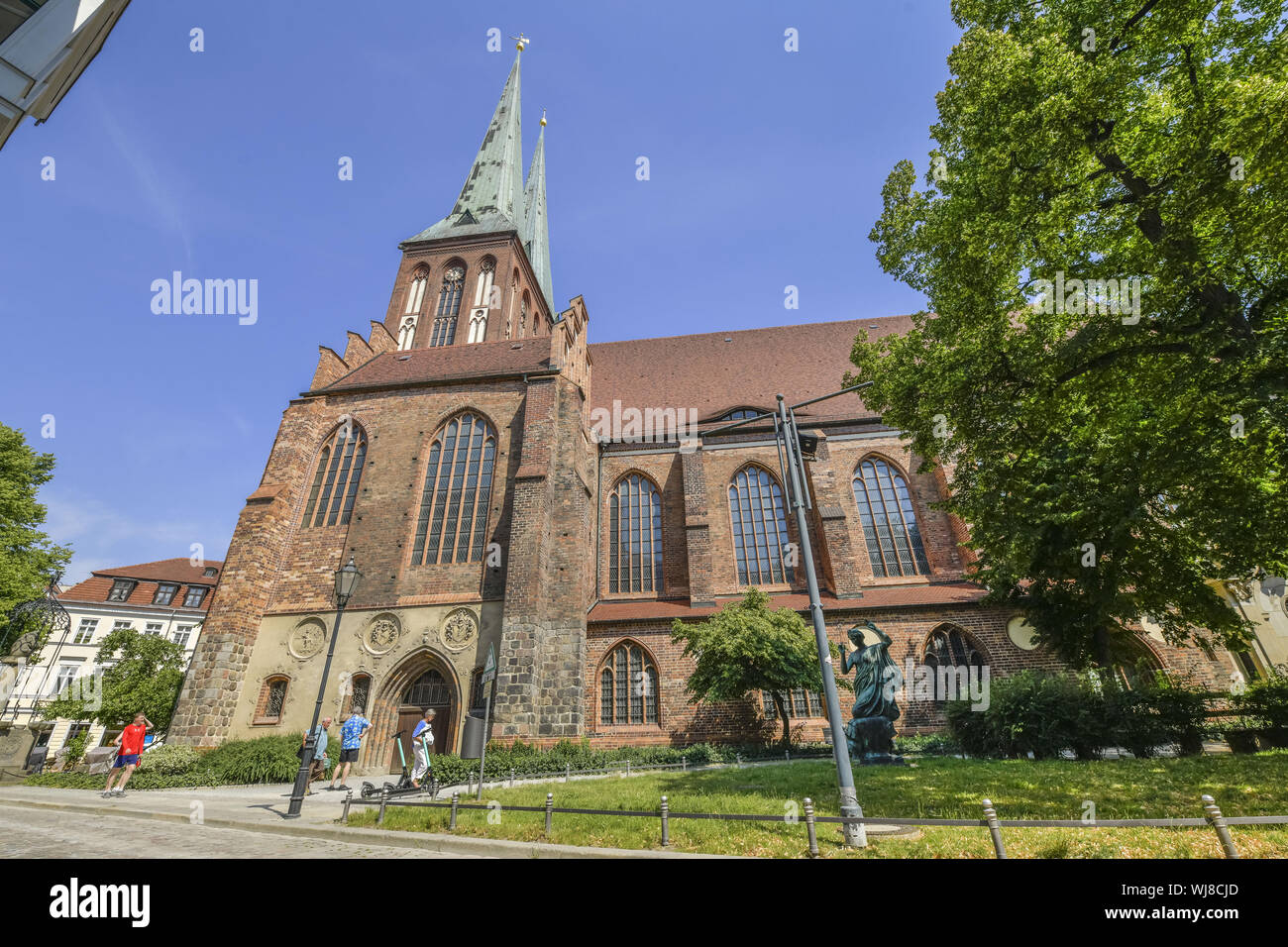 Anzeigen, Architektur, Außen, Draußen, Draußen, Außen, Berlin, wie ein Christ, Christ, Christen, Deutschland, protestantische, evangelische, Pro Stockfoto