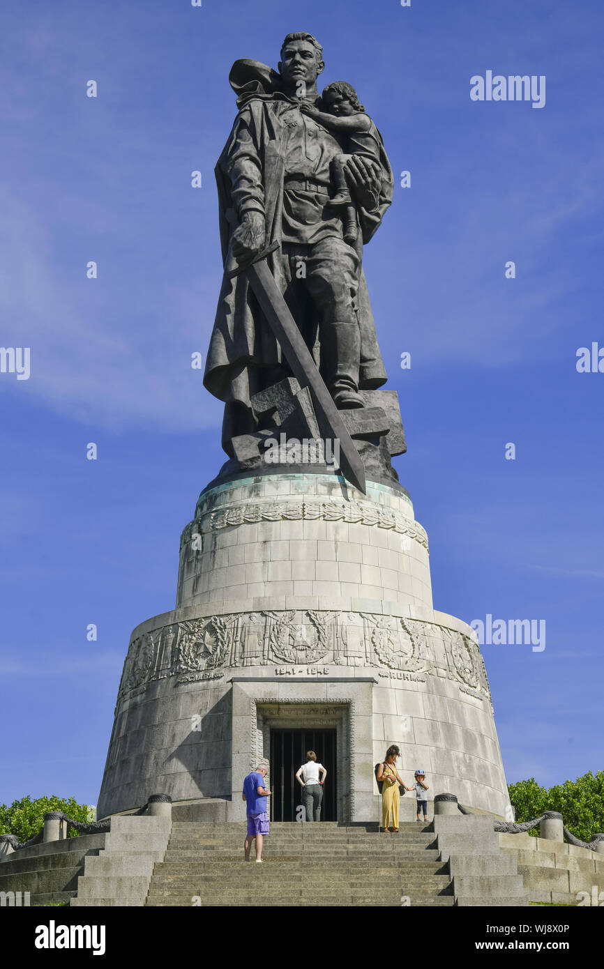 Berlin, Denkmal, bronze, Bronze Figur aus Bronze, Bronze gießen, Bronzeguss, Denkmal, Deutschland, Denkmal, Friedhof, Denkmal, Mahnmal, Krieg memoria Stockfoto